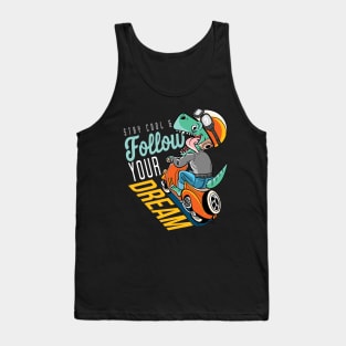 Scooter T-rex Tank Top